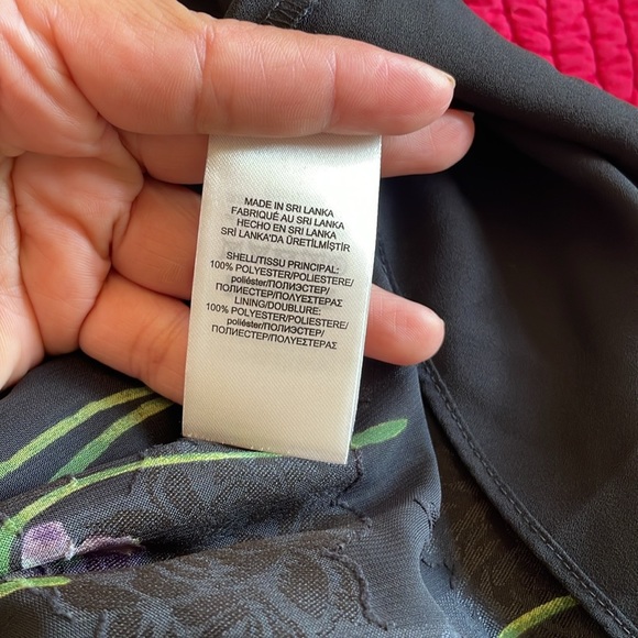 Lauren Ralph Lauren 3/4 Sleeve Jewel Neck, Midi A-Line Evening Dress - Picture 10 of 10